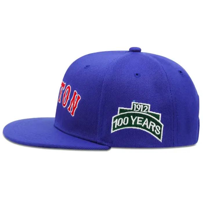 Casquette de baseball Boston à lettres brodées pour homme et femme style sport coton ajustable toutes saisons voyages occasions spéciales