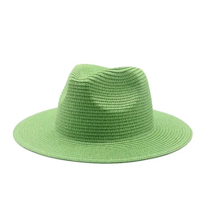 Chapeau de paille Panama à grand bord