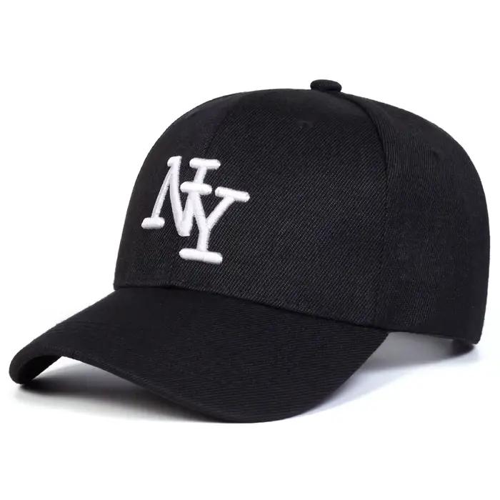 Casquette de baseball brodée NY pour homme