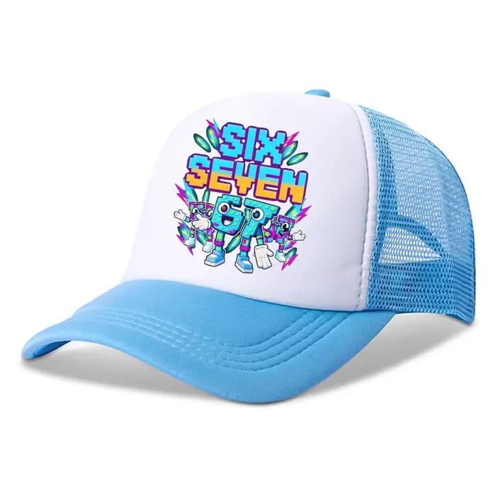 67 Six Seven enfants casquettes de Baseball voler un cerveau dessin animé imprimé chapeau