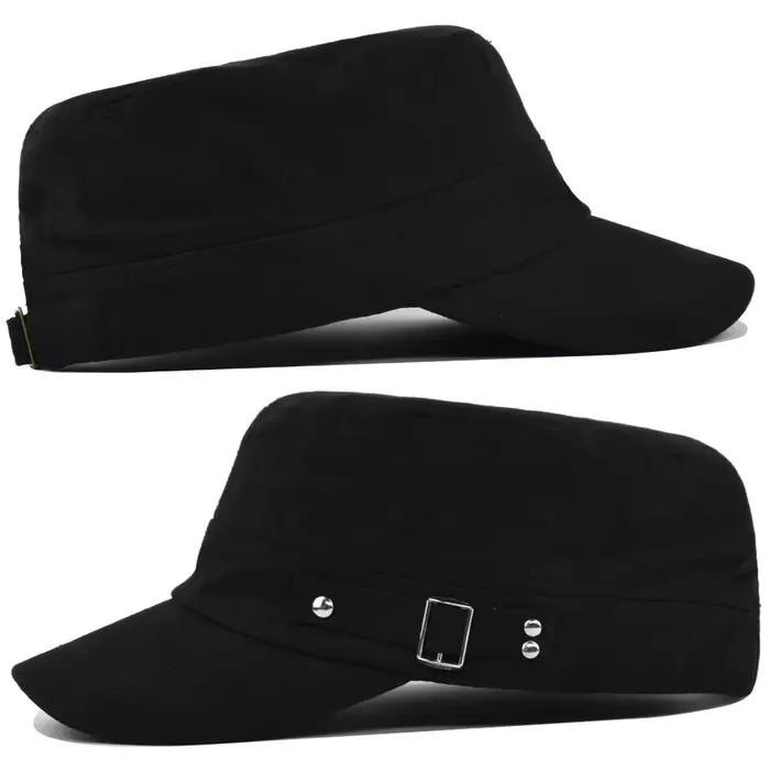 Chapeau militaire plat pour hommes