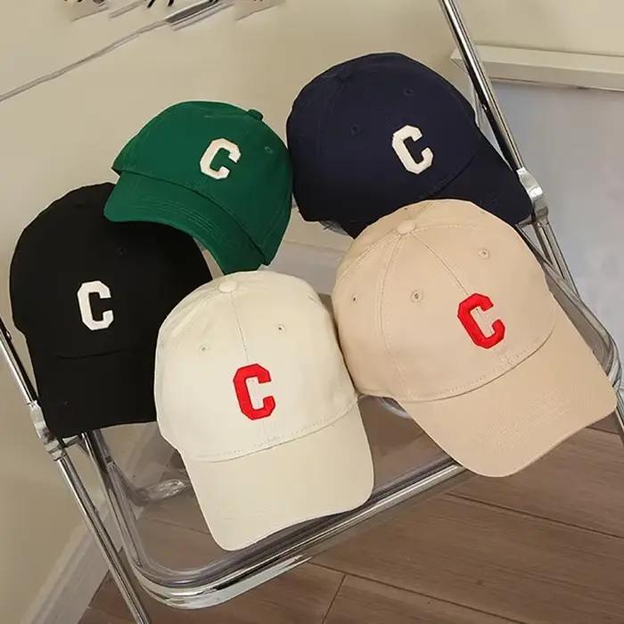 Casquette de baseball coréenne réglable en coton et polyester pour enfants et bébés dessins animés protection solaire occasions estivales
