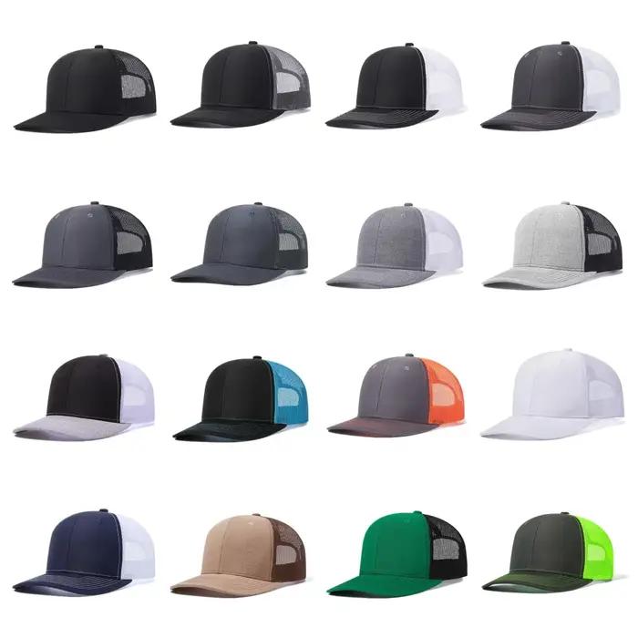 Casquette unisexe patchwork style camionneur coton respirant pour hommes et femmes toutes saisons occasions décontractées