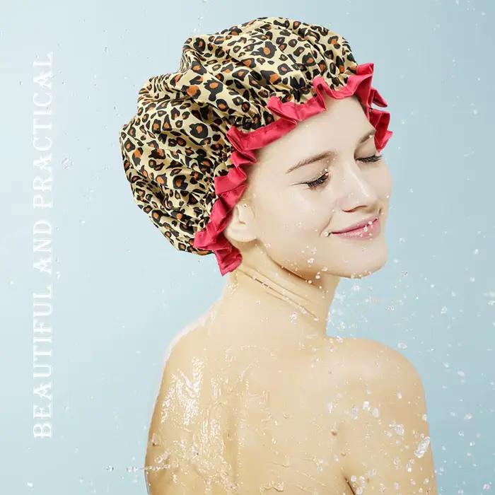 Bonnet de douche pour femmes