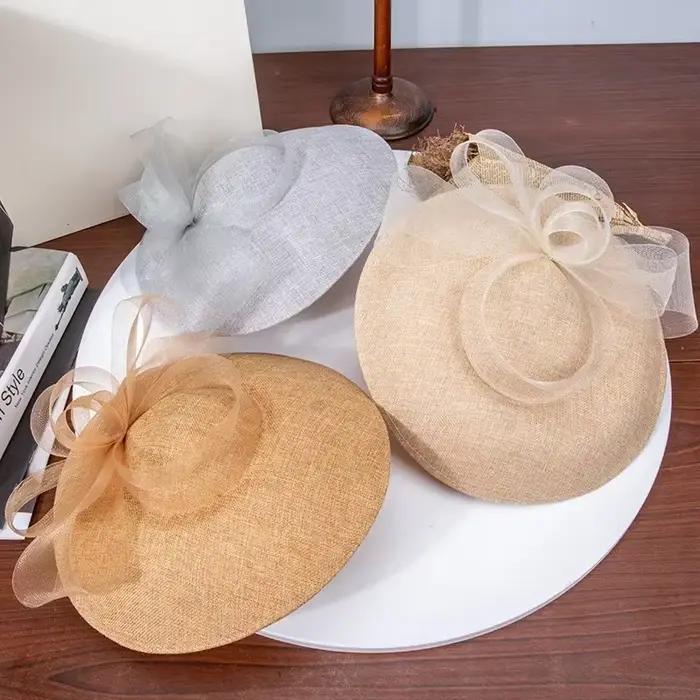Chapeau français à large bord pour femmes