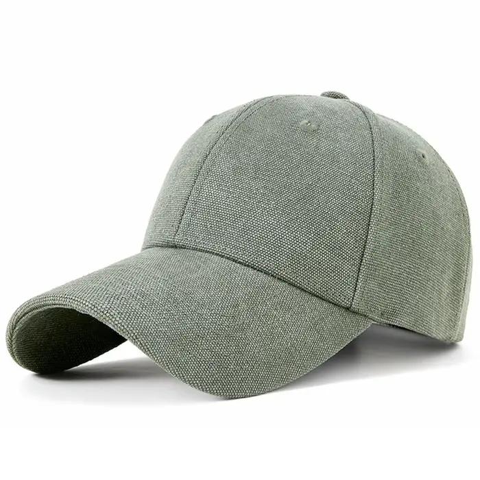 Casquette de soleil en toile de haute qualité pour hommes et femmes