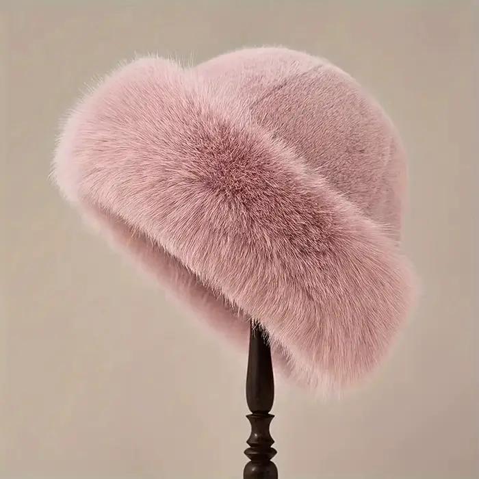 Chapeau mongole chaud pour femmes