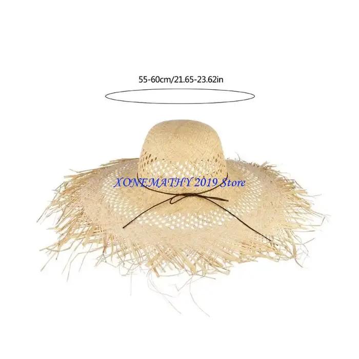 Chapeau paille tissé F42F