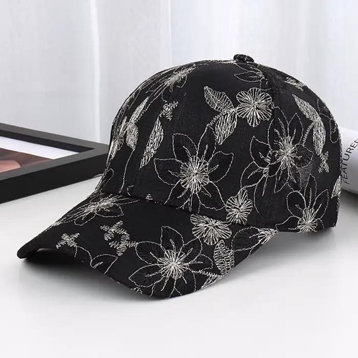 Casquette de sport en dentelle pour femme