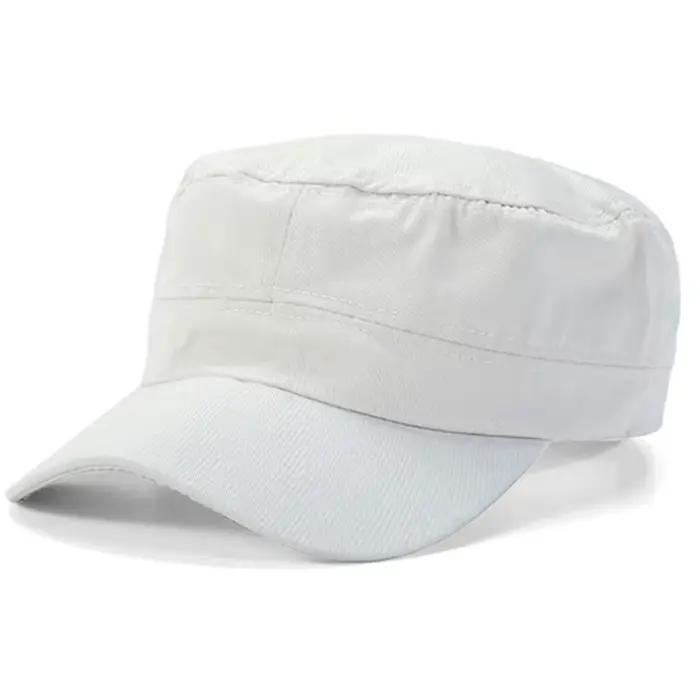 Chapeau en coton de style cadet vintage