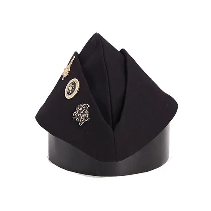 Casquette de marin élégante en coton romain unisexe pour homme femme polyvalente pour spectacle et voyage océanique