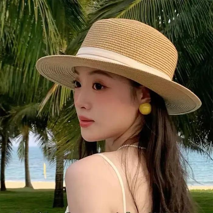 Chapeau de paille pour femme
