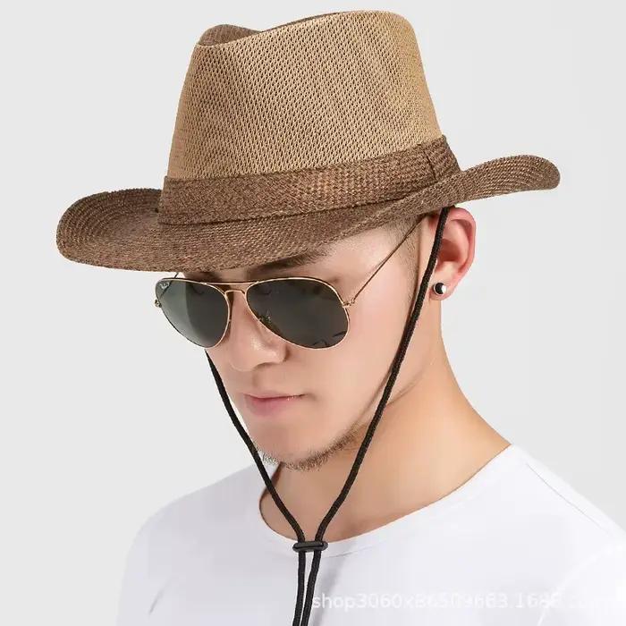 Chapeau de paille pour homme