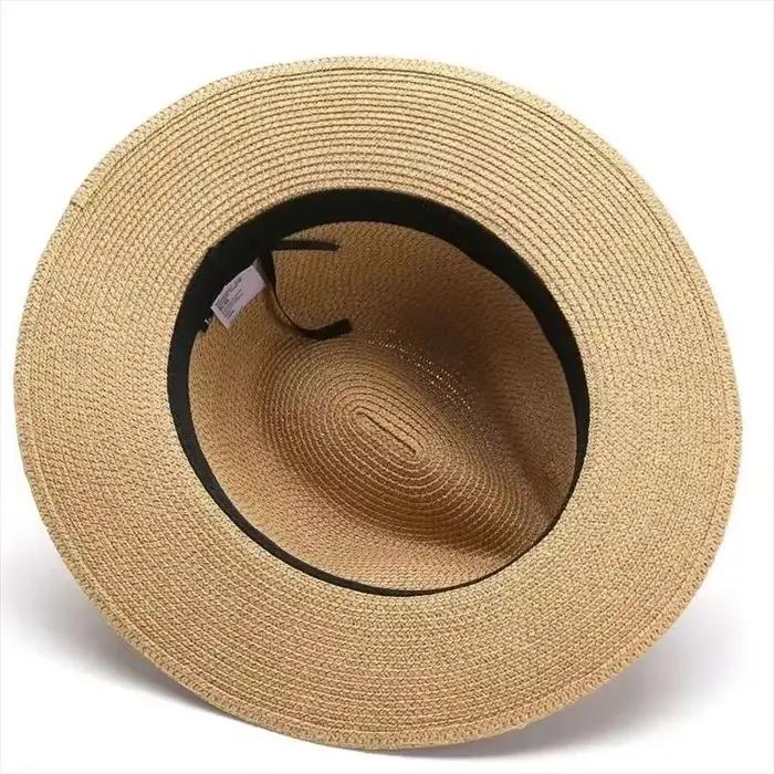 Chapeau de paille Panama 64 cm à large bord