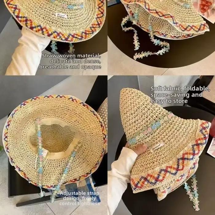 Chapeau de paille élégant pour femme