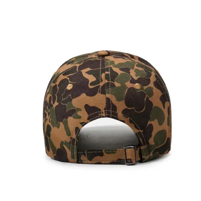 Casquette de baseball vintage style camouflage américain