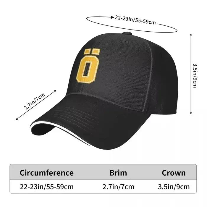Casquette de baseball Ohlins classique unisexe décontractée protection solaire style sport polyester ajustable quatre saisons