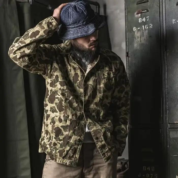 Bronson années 1930 CCC Daisy Mae Denim Hat Style vintage Vêtements de travail Dôme Bucket Cap