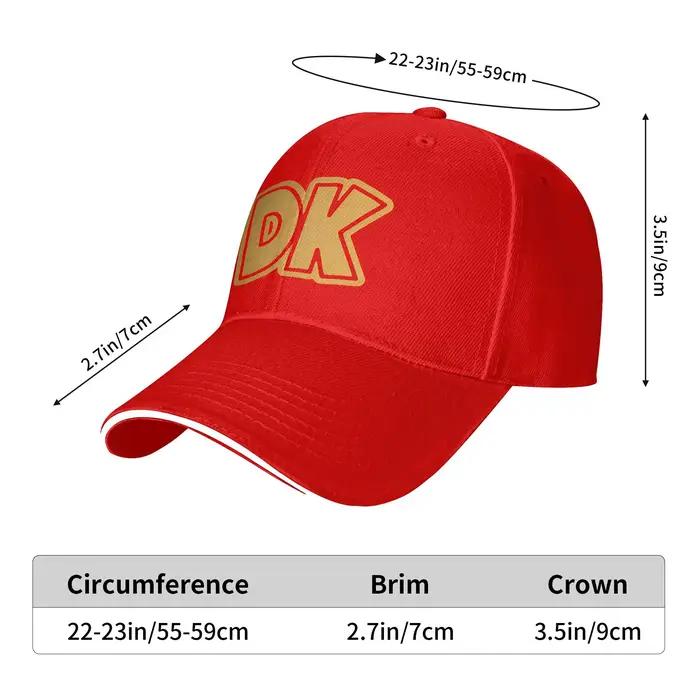 Donkeys Kongs casquette de Baseball Logo classique femme mâle Hip Hop chapeaux pare-soleil conception randonnée pêche