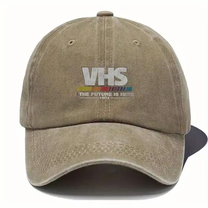 Casquette rétro VHS des années 90 pour hommes et femmes - Chapeau streetwear vintage nostalgie
