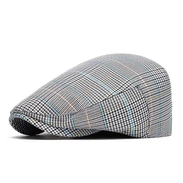 Chapeau de gavroche en tweed grossier pour hommes