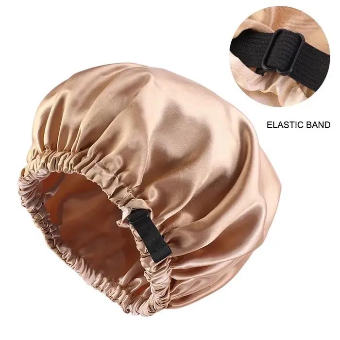 Nouveau bonnet de cheveux en Satin pour dormir
