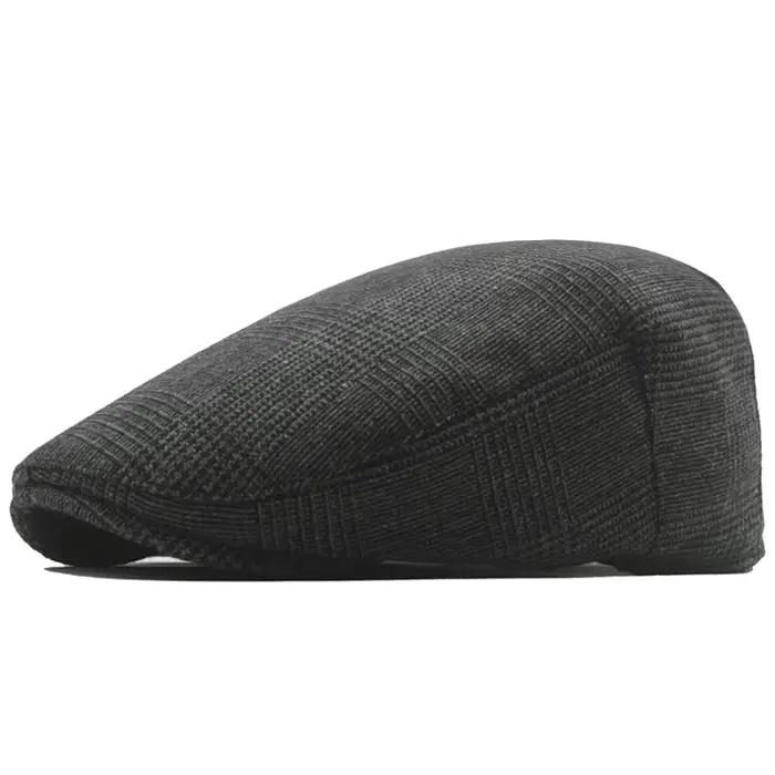 Chapeau de gavroche en tweed grossier pour hommes
