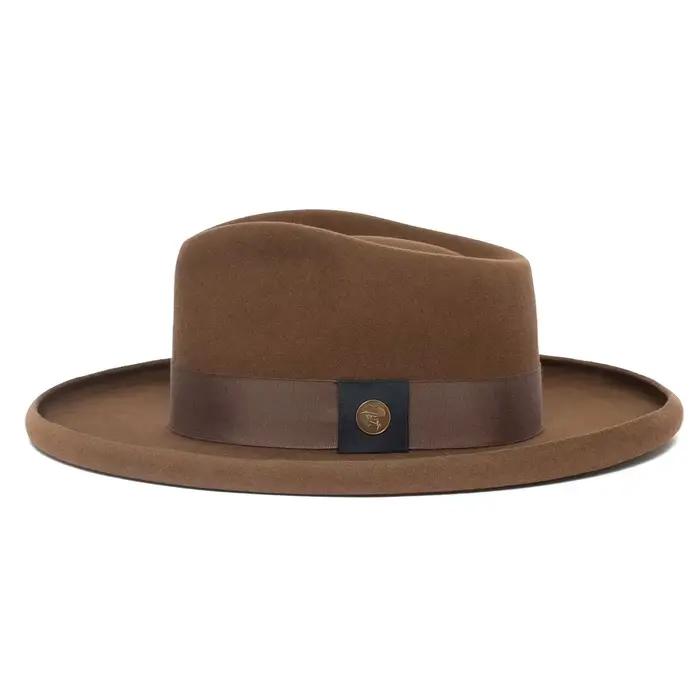 Chapeaux 100% laine en feutre doux pour femmes et hommes