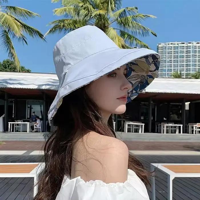Chapeau bob double face pour femme