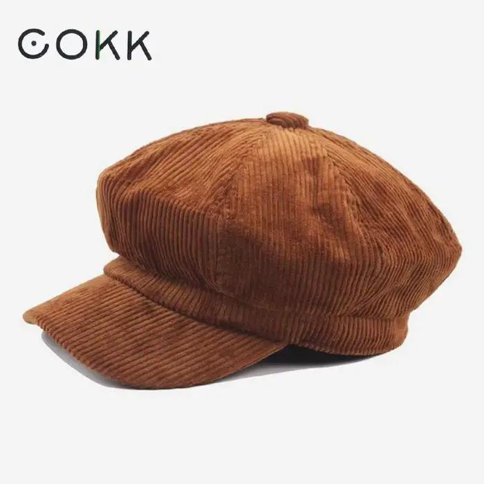 Casquette Newsboy, béret pour femmes