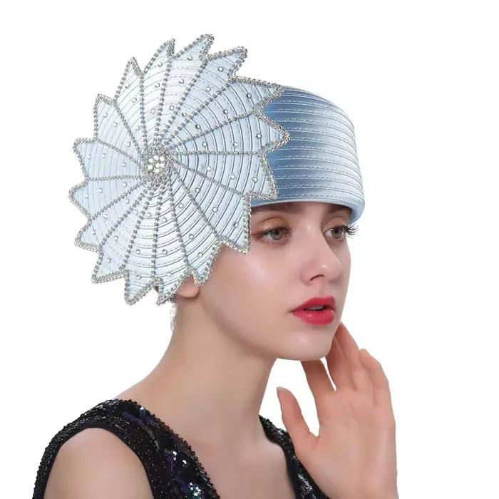 Chapeau d'église pour femmes et fascinateur Kentucky Derby