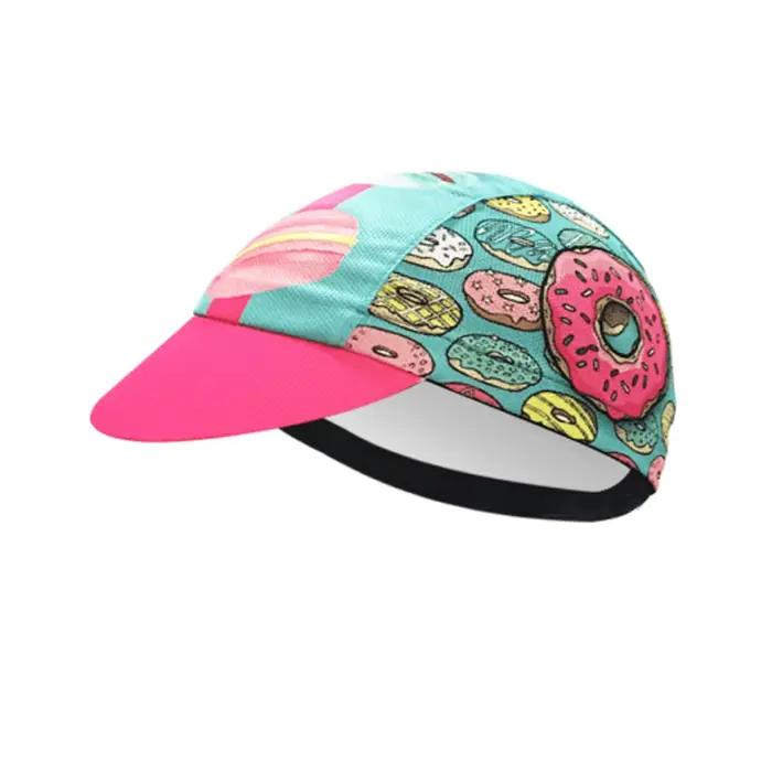 Casquette de cyclisme Donut pour homme et femme