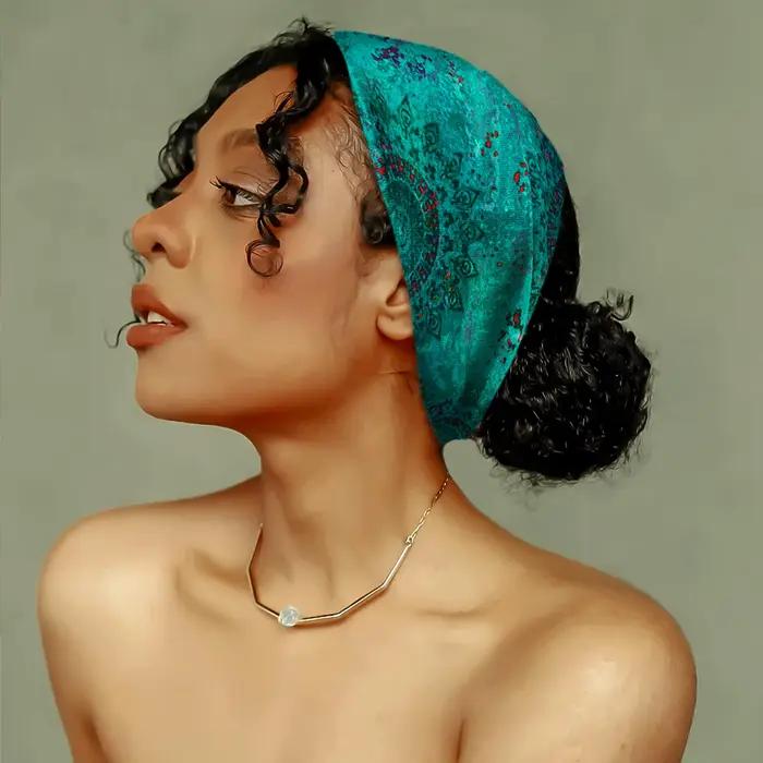 Boho bandeaux pour femmes noué large bandeau Turban Yoga entraînement
