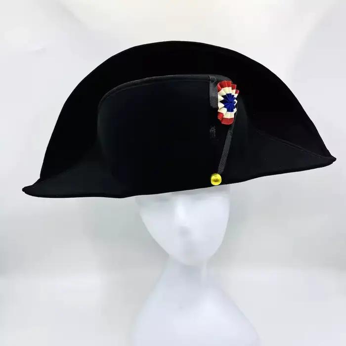 Casquette en laine de style français Napoléon pour homme