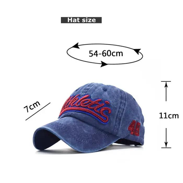 CNTANG casquette de Baseball pour hommes mode d'été coton lettre broderie Hip Hop chapeau Snapback décontracté en plein