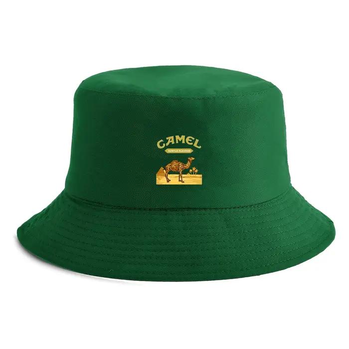 Chapeau Bob Réversible Imprimé Désertique Camel Rétro pour Hommes et Femmes – Protection Solaire Estivale pour
