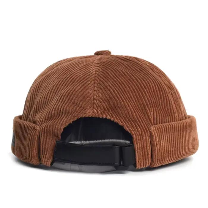 Bocca-Bonnet docker en velours côtelé pour homme et femme