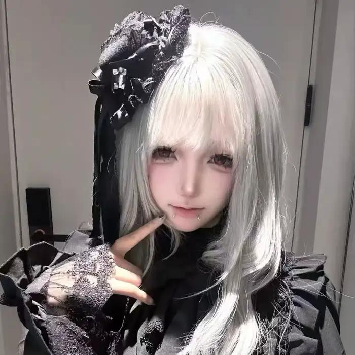 Accessoires de coiffure Lolita : Petit chapeau noir gothique punk rétro avec nœud