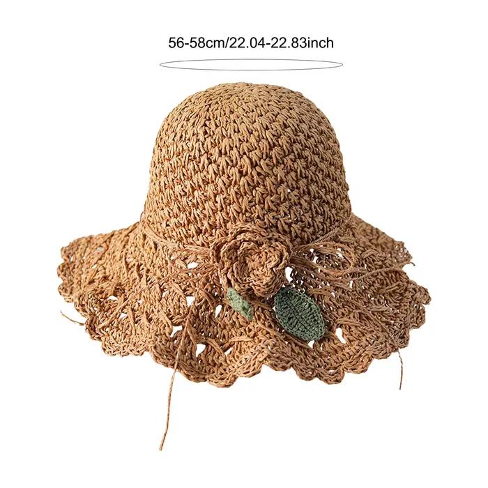 Chapeau de soleil d'été pour femmes