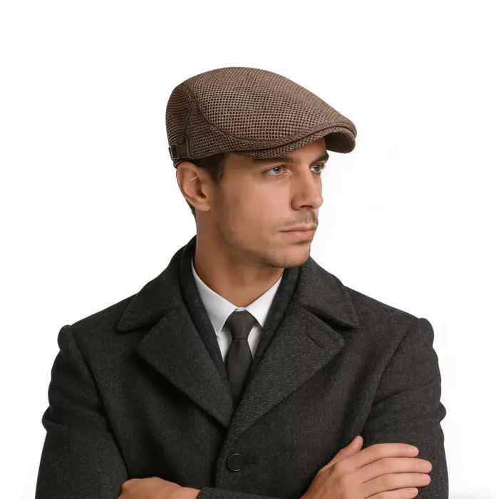 Chapeau d'artiste polyvalent en maille