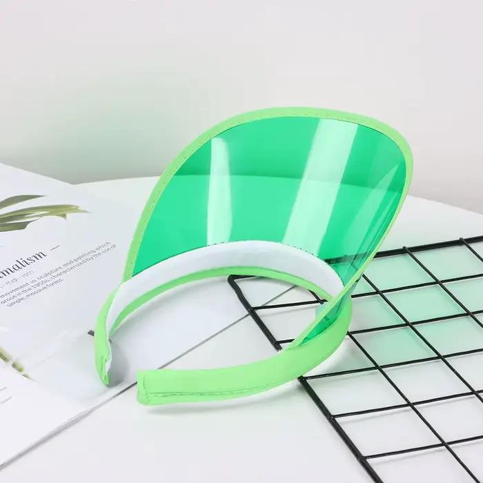 Chapeau de visière de soleil sportif en coton pour homme et femme, protection UV, ajustement réglable, adapté pour les plages et les activités de plein air