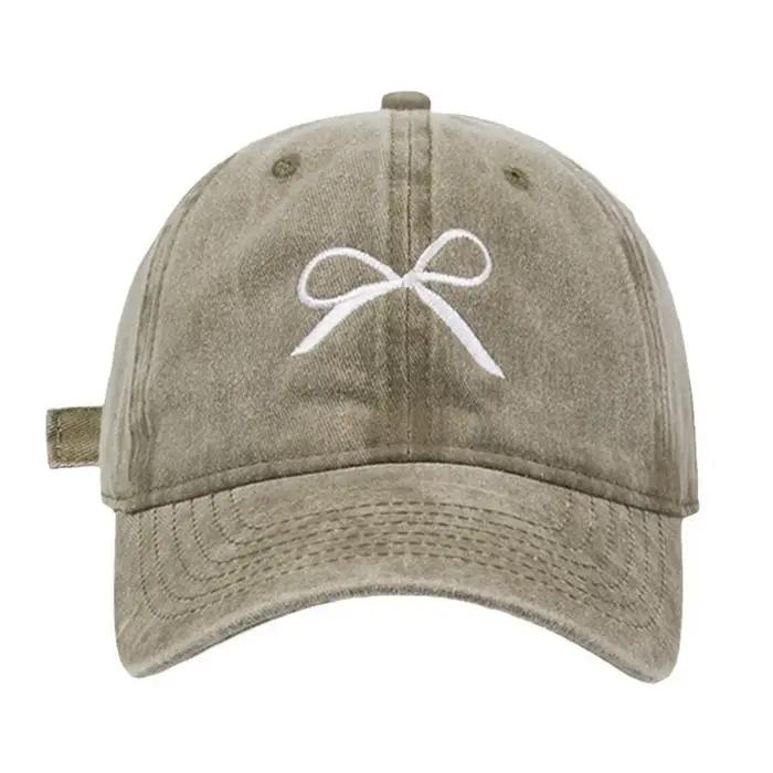 Casquette de Baseball délavée en coton pour femmes