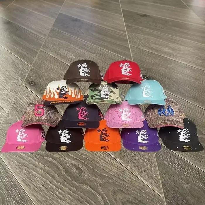 Casquette ajustée HS avec logo brodé en diamant
