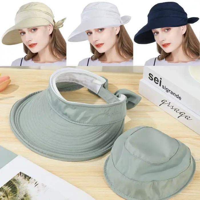 Chapeau de plage anti-UV pour femmes