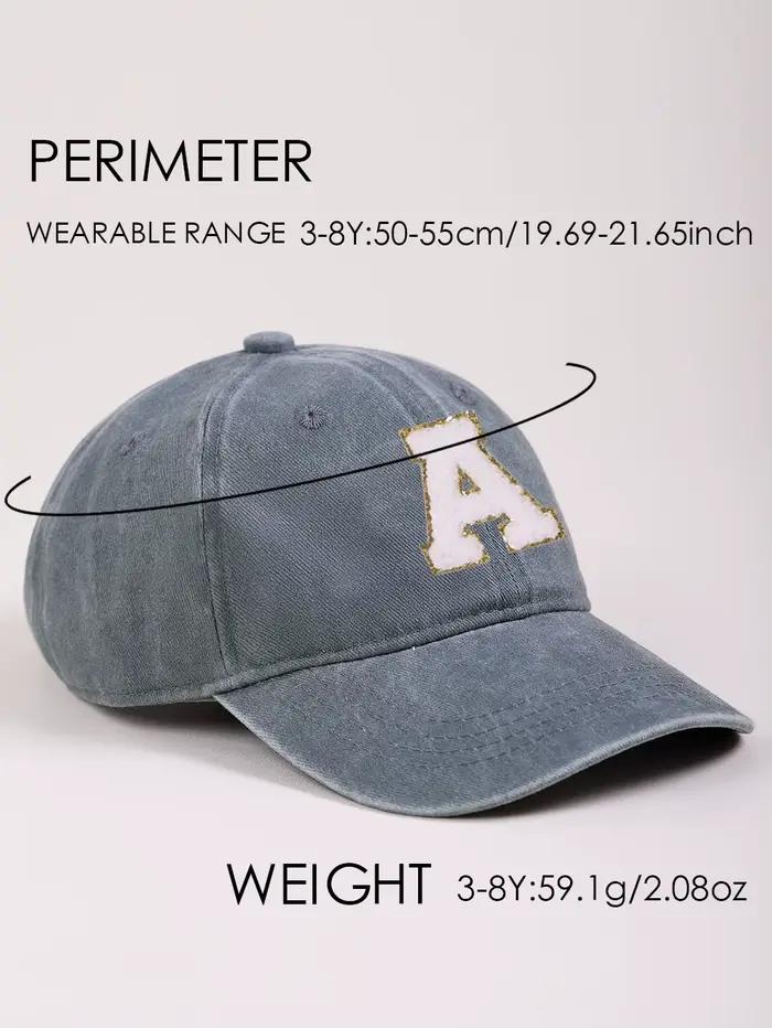 Casquette de baseball grise pour enfants