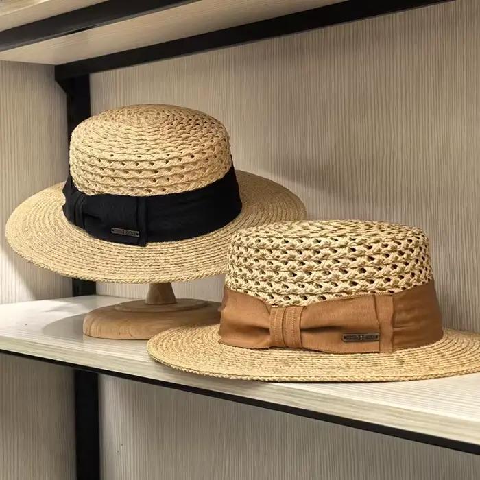 Chapeau de paille Panama pour femmes