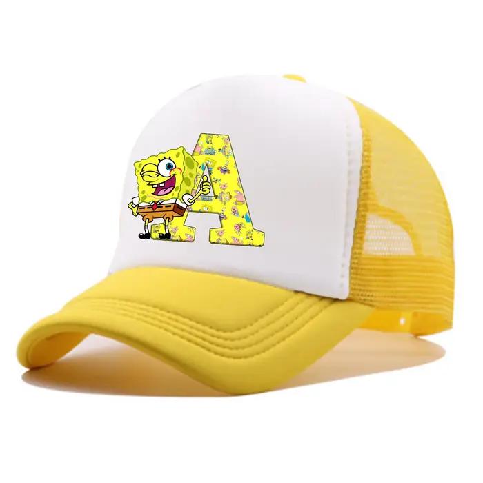 Casquette de baseball Bob l'éponge pour enfants et adultes