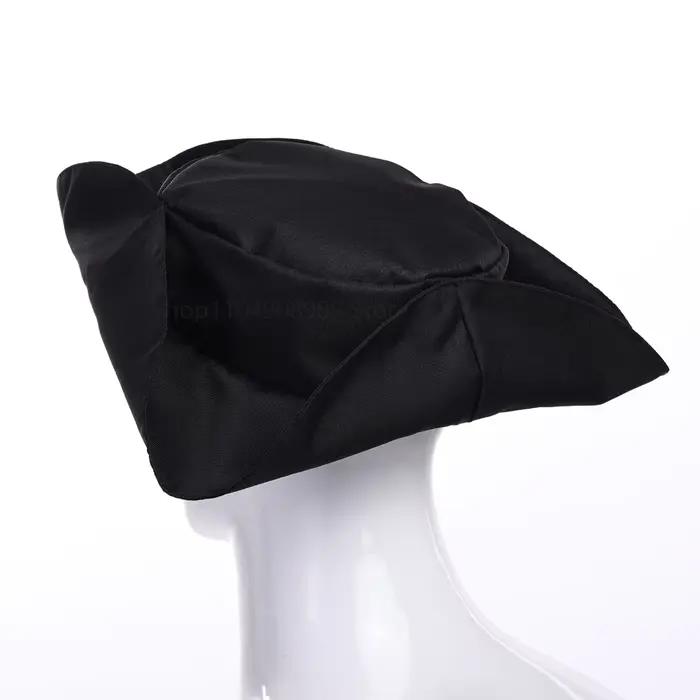 Chapeau de pirate pour hommes accessoire de costume halloween decors de fête océan d'aventure style unique occassions spéciales