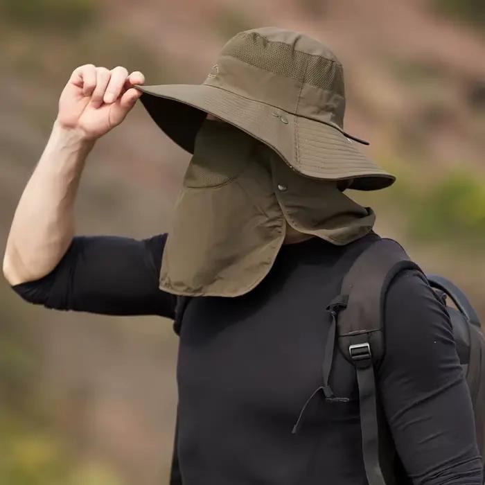 Chapeau de pêcheur sportif à séchage rapide pour hommes et femmes protection solaire été printemps automne extérieur