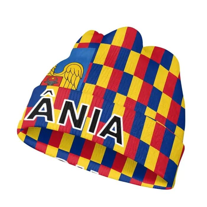 Bonnet chaud en tricot froid de la Roumanie avec nom sur mesure